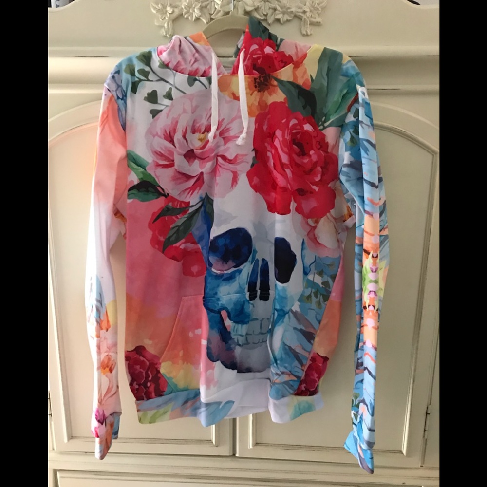 Special order new skull hoodie xl